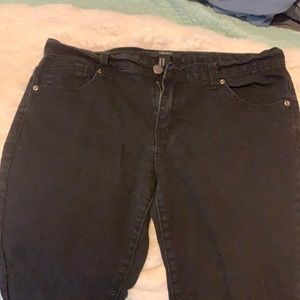 Forever 21 Black Jeans